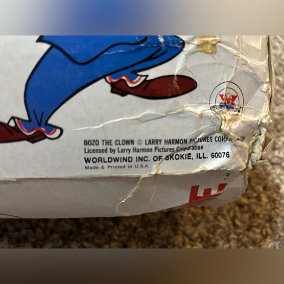 RARE Vintage Bozo The Clown Grand Prize Game! - Picture 3 of 7